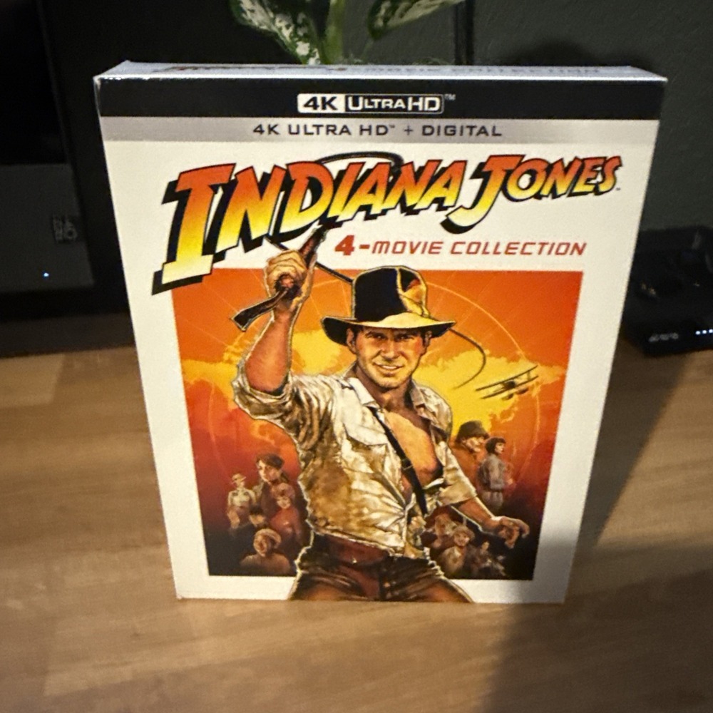 Indiana Jones 4-Movie Collection (Ultra HD, 2012)